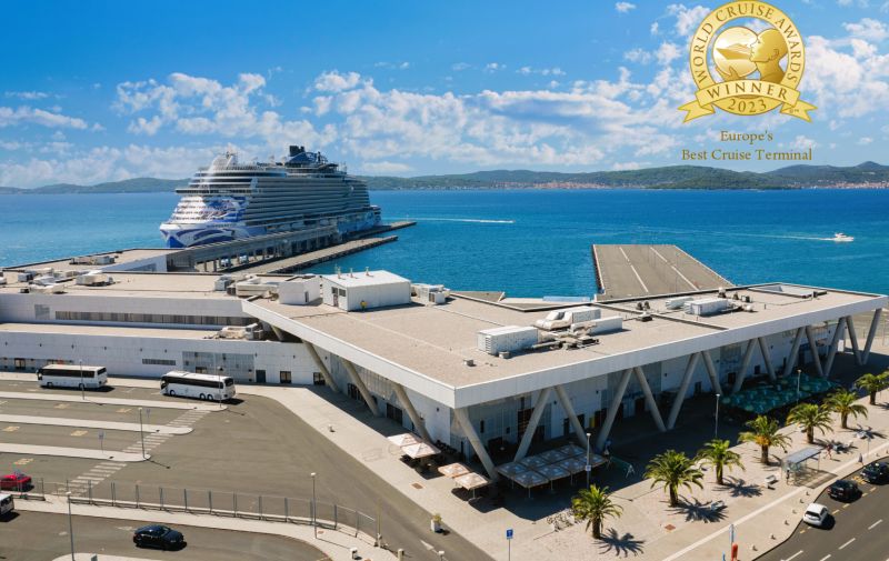 Der Hafen von Zadar wurde als Europas bestes Cruise Terminal ausgezeichnet