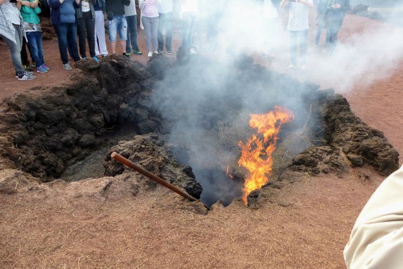 Geothermische Demonstationen Lanzarote