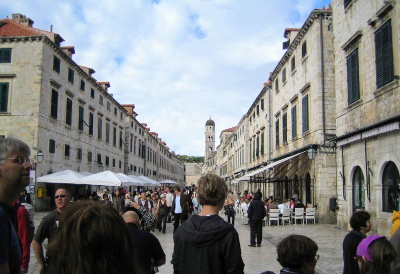 Stradun in Dubrovnik auf eigene Faust